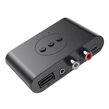  Auto Stereo-Hudba Prijímač, Adaptér Bezdrôtovej Bluetooth-kompatibilné AUX Duálne Pripojenie