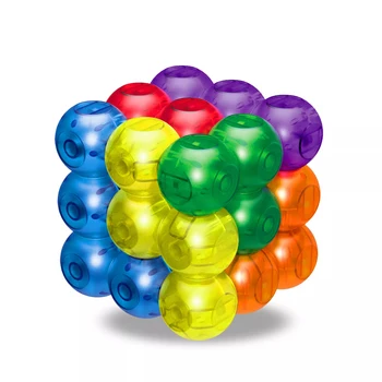 Magnetické Magické Kocky Tvorivé Magnetické Cube Magické Kocky Dekompresný Duševného Puzzle Montáž detských Hračiek