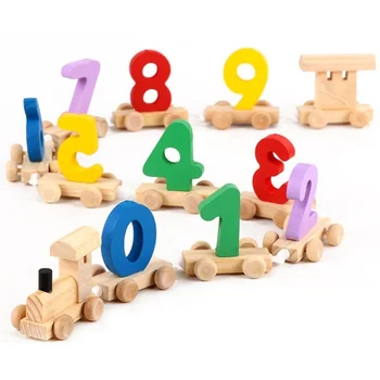 Montessori Matematika, Hračky Pre Deti, Učenie, Vzdelávanie Hračky Drevené Digitálne Hry dievčatá, počítateľné materiál brinquedos 50