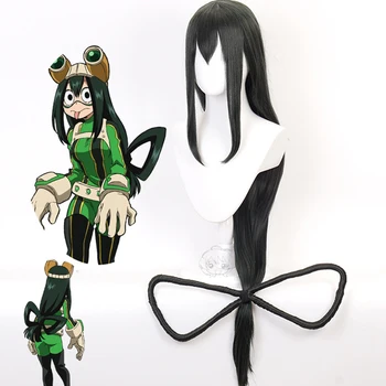 Anime Môj Hrdina Akademickej Obce Froppy Tsuyu Asui Cosplay Jumpsuit Kostým Bojové Obleky Tsuyu Asui Kombinézach Halloween Kostýmy, Šaty