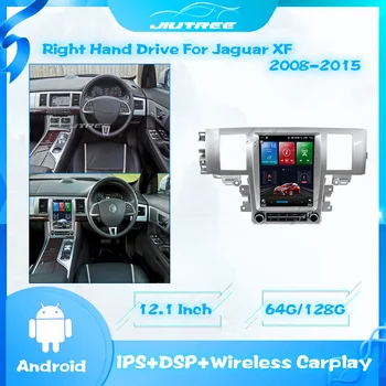 2 Din Android autorádia Pravej Strane Jednotky Pre Jaguar XF 2008-2015 Dotyk Screeen autorádia GPS Navigácie Multimediálny Prehrávač