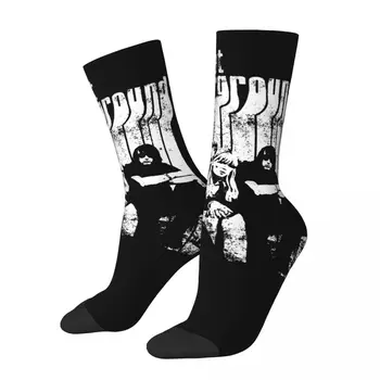 Cool The Velvet Underground Skateboard Ponožky Polyester Posádky Ponožky pre Ženy Muži