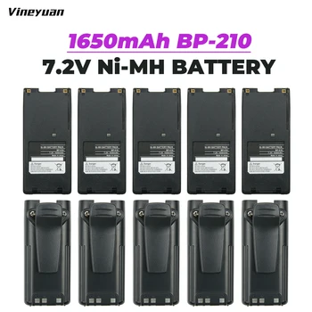 10X BP-210 1650mAh Ni-MH Batéria pre ICOM IC-T3H, IC-V8, IC-V81, IC-V82, IC-U82 IC-F31GT IC-F40GT IC-F41GS BP-209N BP-222N