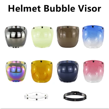 Prilba Objektív Moto Bublina Clonu Opaľovací Krém Vysoká Pevnosť Viseira Bolha Čelné Sklo Bublina Štít Motocyklové Prilby Príslušenstvo