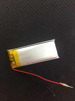 502050 polymer lithium batéria, 3,7 V 500MAH používané v nahrávanie perá, karty, reproduktory, digitálny nabíjateľné batérie Nabíjateľné