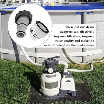 Multifunkčné, tento bazén hadice adaptér sa používa pre nadzemné bazén slanej vode systém