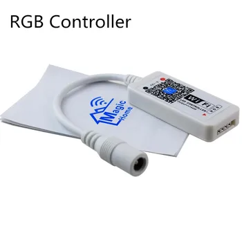 DC 9-12V Mini Controlor RF Bezdrôtová LED RGB Controller/ RGBW riadený RemoteControl Jas Stmievač pre pruh svetla