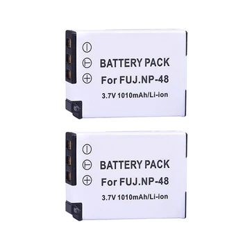 2Pc NP-48 3,7 V 1010mAh NP-48 NP48 NP 48 Lítium-Iónové Batérie Fujifilm NP-48, FNP48, BC-48 Fujifilm XQ1, XQ2 Digitálne Fotoaparáty