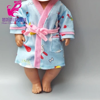 Pyžamo Bábiky Oblečenie Nosiť fit 43 cm baby Doll oblečenie Detí najlepší Darček k Narodeninám 18-palcové doll oblečenie