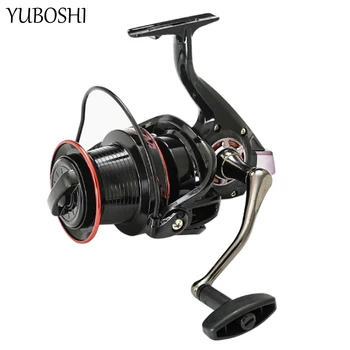 YUBOSHI 9000-12000 Série Zameniteľné Spinning Fishing Cievky 4.0:1 vysokorýchlostné Kapor Vzdialených Rybárske Kolesa Pesca