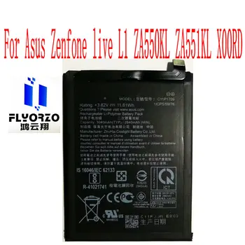 Vysoká Kvalita 3040mAh C11P1709 Batéria Pre Asus Zenfone live L1 ZA550KL ZA551KL X00RD Mobilný Telefón