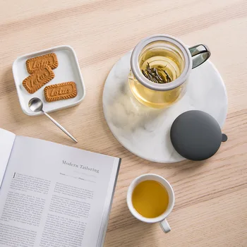Čaj Sklo Pohár s Infuser Filter Čaj Maker Fľaša Tepla-odolávanie Šálku Kávy Prenosné Čaj Nastaviť Šťavy, Káva, Voda Cup Drinkware
