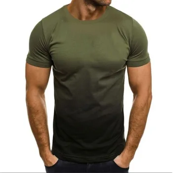 Letné Nové pánske, Krátky Rukáv T-shirt 3D Tlačený Trend Nosiť Voľné Farby Zodpovedajúce Tepláky Veľkosť XXS-6XL Top