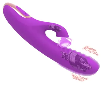 G Mieste Králik Dildo CunnilingusVibrator Dospelých, Hračky, USB Silný Masturbácia, Sexuálne Hračky pre Ženy Nepremokavé dospelých Sex produkt klitoris
