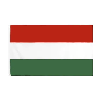 3x5 ft maďarskej polyester vlajky Maďarskej vlajky a Vnútorné a vonkajšie dekorácie