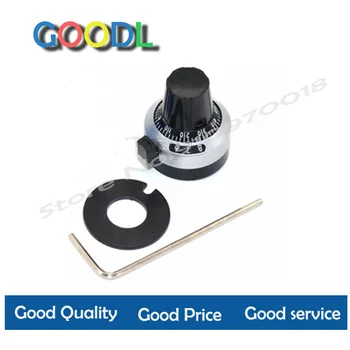 WXD3-13 3590 s 4 mm 6 mm 6.35 mm potenciômetro botão de discagem precisa com fechadura chapéu novo originál