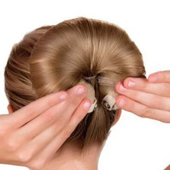2 Ks/veľa Vlasy Nástroj Jednoduchý Štýl Jednoduché Použitie Braiders Curling Vlasy Valčeky pre Ženy, Dámy Magic Style Hair Styling Nástroje