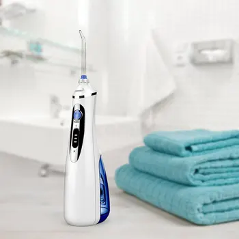 Domáce Zubná Flusher Prenosné 360°Rotujúce Trysky Nepriepustných Elektrické Zubné Nite