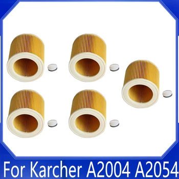 5 KS Výmenu Vzduchu s prachovými filtrami Pre Karcher 6.414-552.0 Vysávač Časti A2004 A2204 HEPA Filter