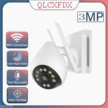 Vonkajšie bezpečnostné Kamery 3MP PTZ bezpečnostné CCTV IP Kamera ip wifi PIR Ľudských Bezpečnostné Kamery obojsmerné audio akcia fotoaparát espia