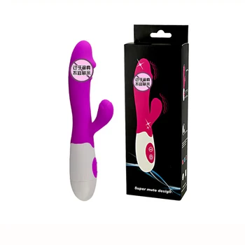 G-Spot Vibrátor pre ženy Dildo sexuálnu hračku, Rabbit Vibrátor Vaginálne Klitorálny masér Žena Masturbator Sexuálne Hračky pre Ženy