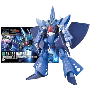 Bandai Skutočné Gundam Model Auta Anime Obrázok HGUC 1/144 RX-139 Hambrabi Zber Gunpla Anime Akcie Obrázok Hračky pre Deti,