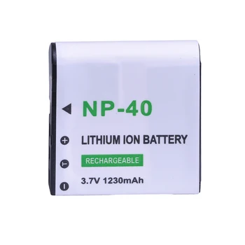 1pc 1230mAH NP-40 NP 40 NP40 Nabíjateľná Li-ion Batéria pre Casio EX-Z400 FC100 FC150 FC160S P505 P600 P700 Z300 Z600 EX Kamery