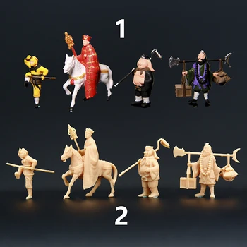 1/64 Obrázok Čínsky Mytologickými postavami Cesta na Západ Živice Miniatúrny Model Musieť Byť Farebné Sami Číslo 109